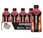BODYARMOR Sports Drink Sports Beverage, Blackout Berry, Natural Flavors With Vitamins, Potassium-Packed Electrolytes, Perfect For Athletes, 16 Fl Oz (Pack of 12)